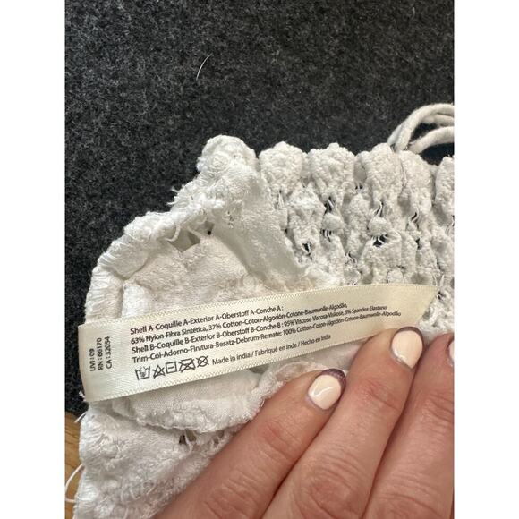 FP One Adella Bralette, White, Size XS, Like New - Picture 5 of 5